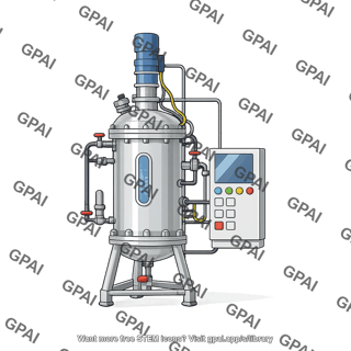 Stirred tank bioreactor small scale