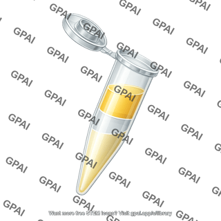 Eppendorf tube with plasma