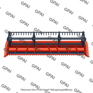 Combine harvester grain header