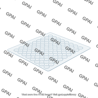 Pfa film bottom layer for hte kit 96 well