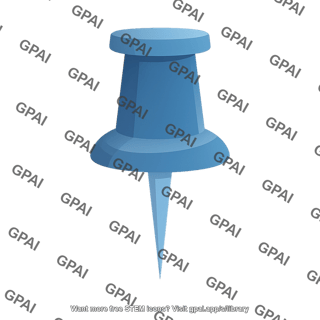 Thumb tack symbol