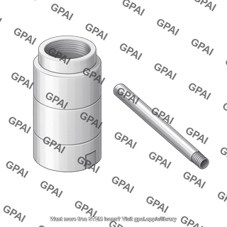 Hydrothermal synthesis reactor locking rod