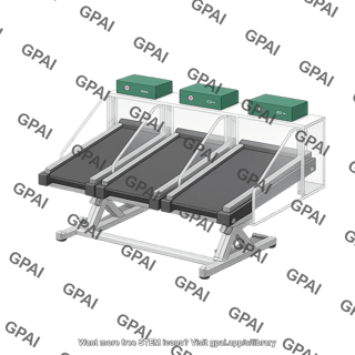 Rodent treadmill exer 3 6 3 lanes side view