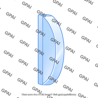 Lens planoconcave