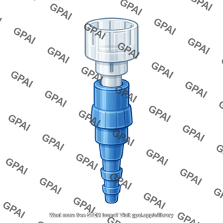 Universal vial adaptor chemoclave 758