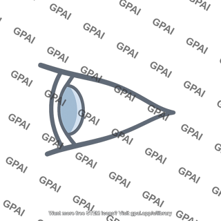 Eye icon lateral symbol