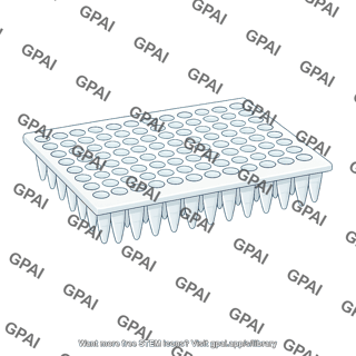 Pcr plate 96 wells non skirted top