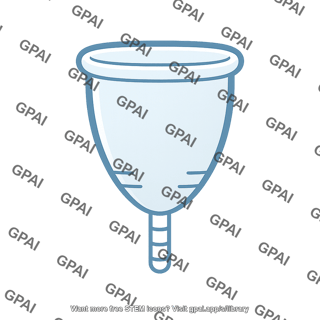 Menstrual cup symbol