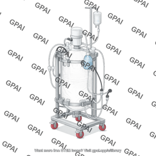 Single use bioreactor hyperforma 50l