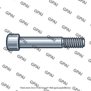 Shouldered screw