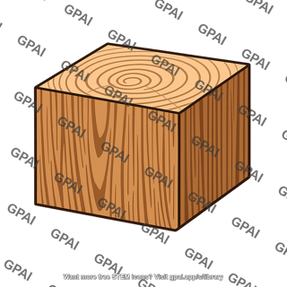 Wooden cube