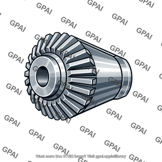 Straight bevel gear
