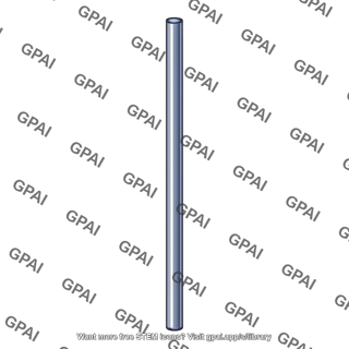 Metallic rod