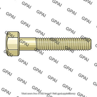 Cadmium plated bolt
