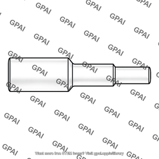 Shaft with shoulder
