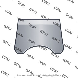 Gear tooth uncrowned