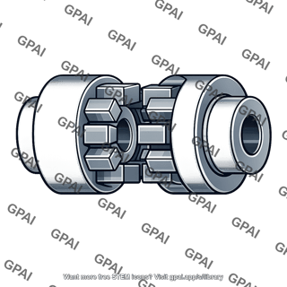Square jaw clutch