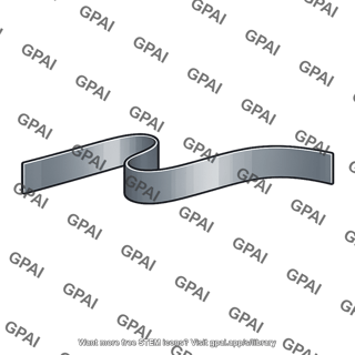 Flat strip spring material
