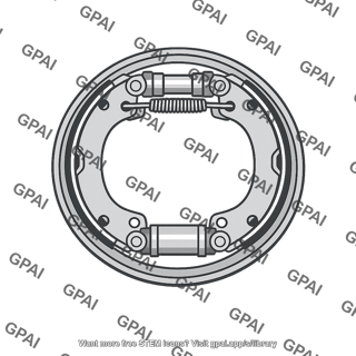Internal rim type brake