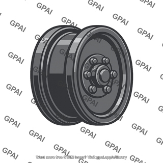 Double flange trailer wheel