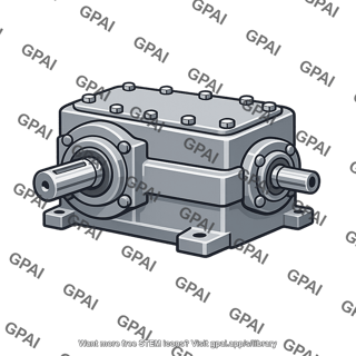 Precision enclosed gear unit