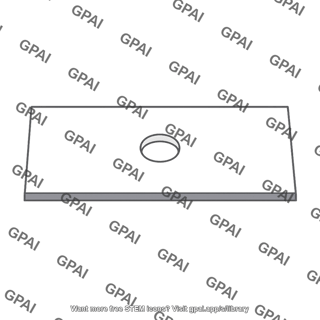 Thin plate with central hole
