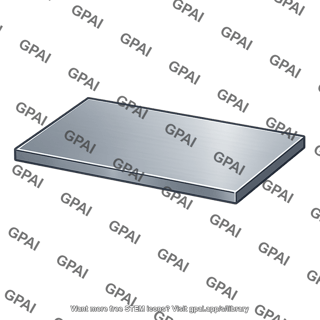 Steel backing plate