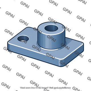 Solid model mechanical part