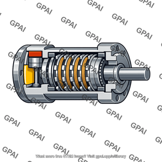 Oil actuated multiple disk clutch brake