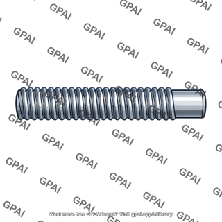 Roll threaded screw