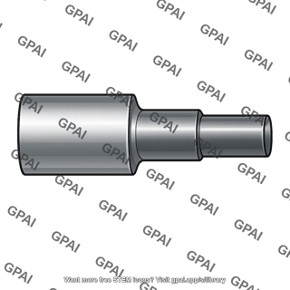 Steel step shaft fillet