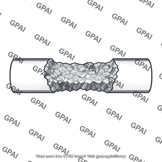 Brittle fracture surface