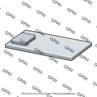 Bonded attachment single surface
