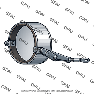 Band brake on drum