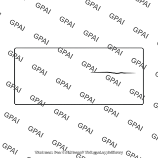 Off center crack plate