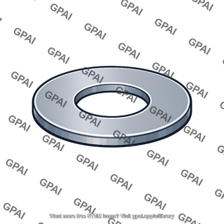 Metric plain washer