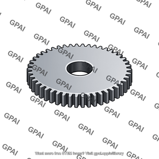 Disk pinion