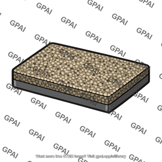 Sintered metal friction material