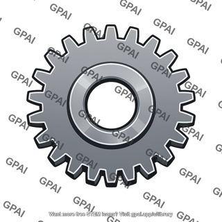 Through hardened steel spur gear