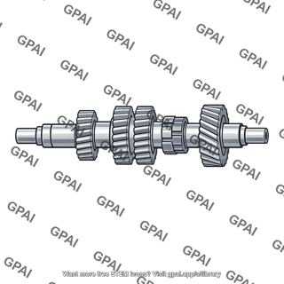 Gear reduction unit countershaft