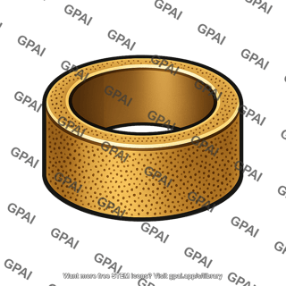 Powder metallurgy bushing