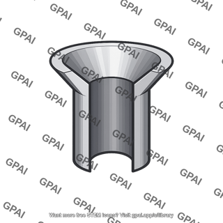 Countersunk bolt hole
