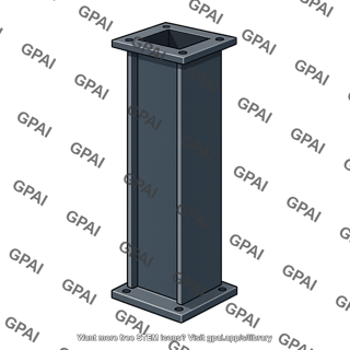 Steel column