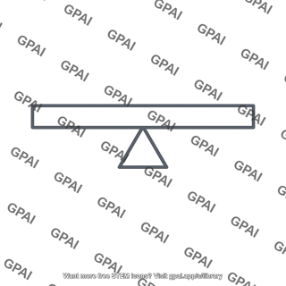 Beam on triangular support
