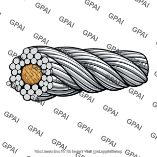 Wire rope hemp core