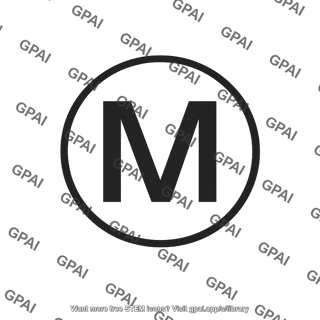 Maximum material condition symbol