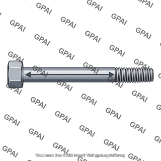 Hex head bolt