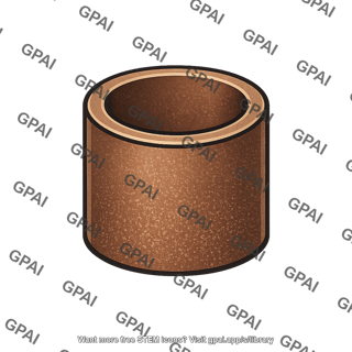 Powder metallurgy bearing