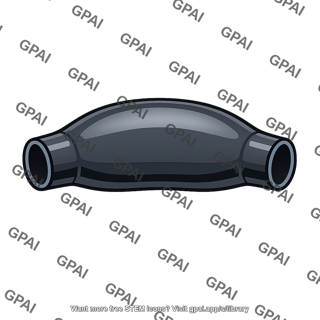 Flexible tube expanded