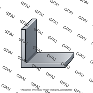 Angle section equal leg